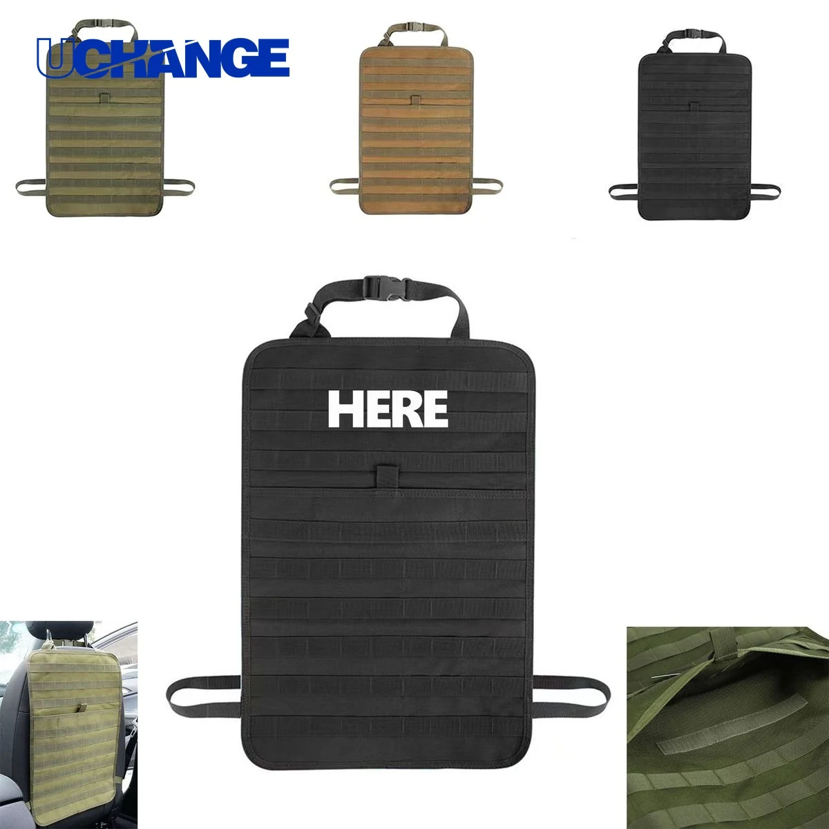 Nylon Car Seat Back Hanger Organizer 1