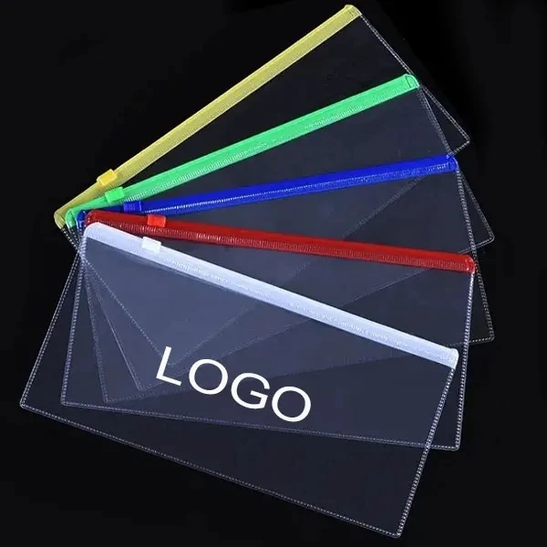 Clear PVC Pencil Case with Zipper 1