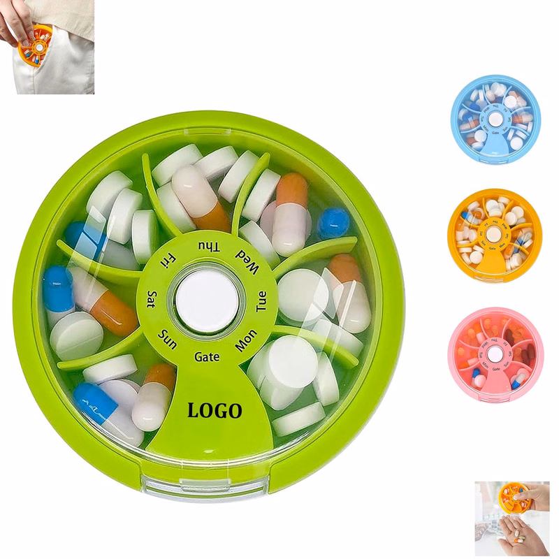 7 Day Portable Mini Travel Pill Box