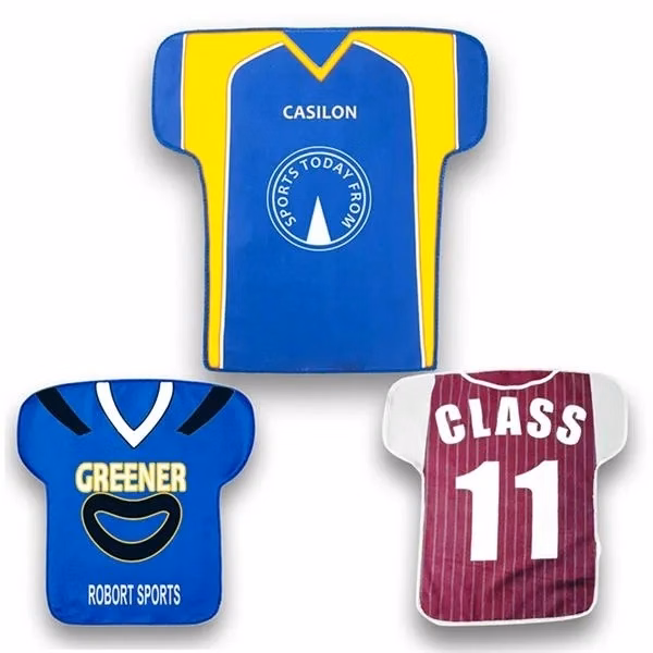 Basketball, Football, or Hockey Jersey Shaped Rally Towel