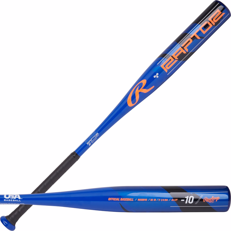 Rawlings Raptor USA Bat, -10