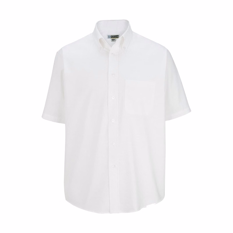 Easy Care Oxford Short Sleeve Mens Shirt