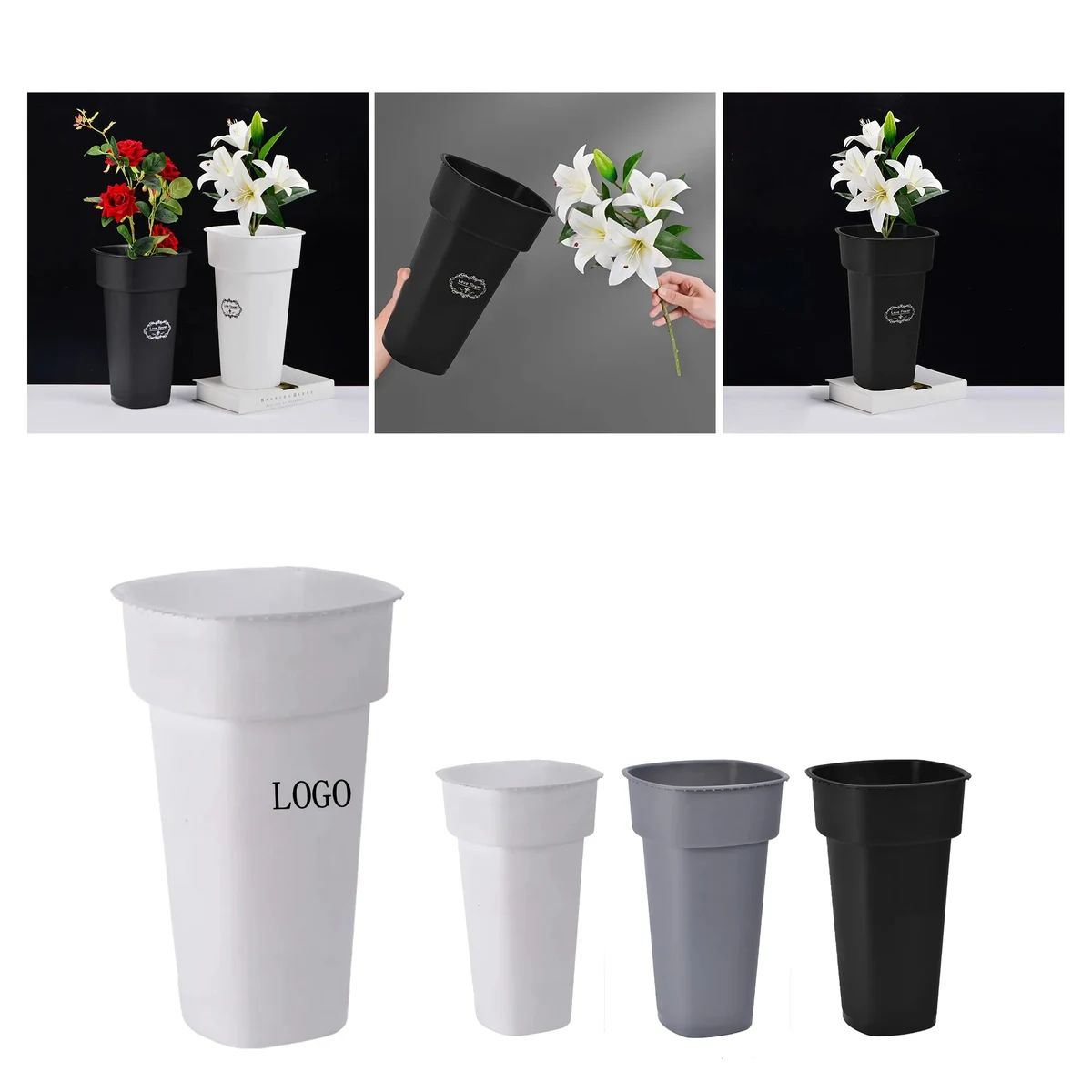 Traditional Hong Kong Style Floral Arrangement Container 1