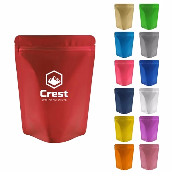 Custom Aluminum Food Storage Bag 7.8 inch — Resealable Snack & Retail Brand Promotion