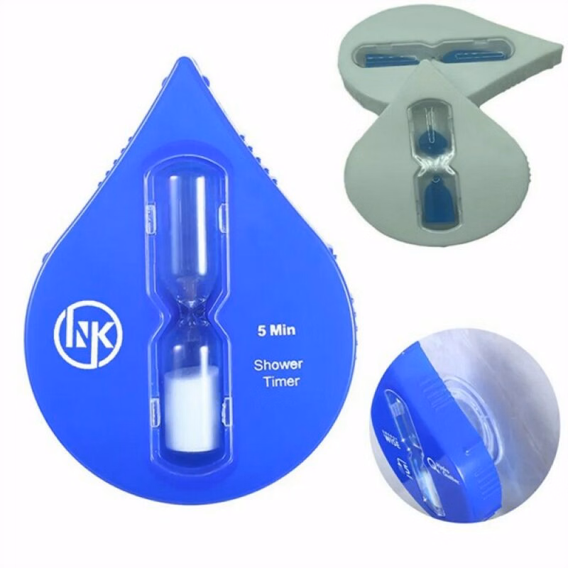 5 Minutes Plastic Waterdrop Shape Shower Timer