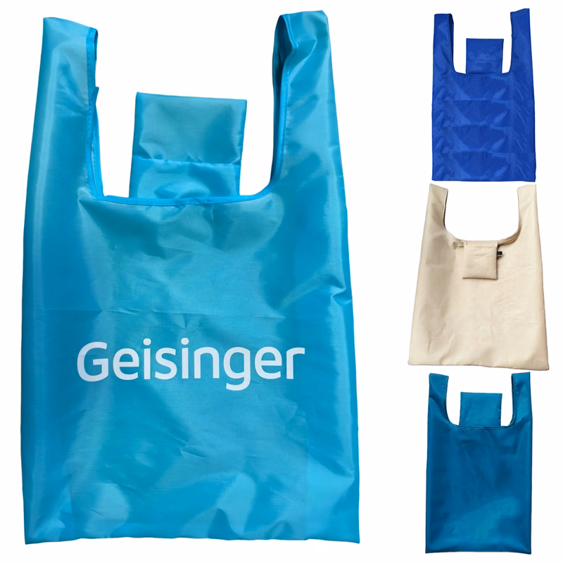 190T Polyester Foldable Tote Bag