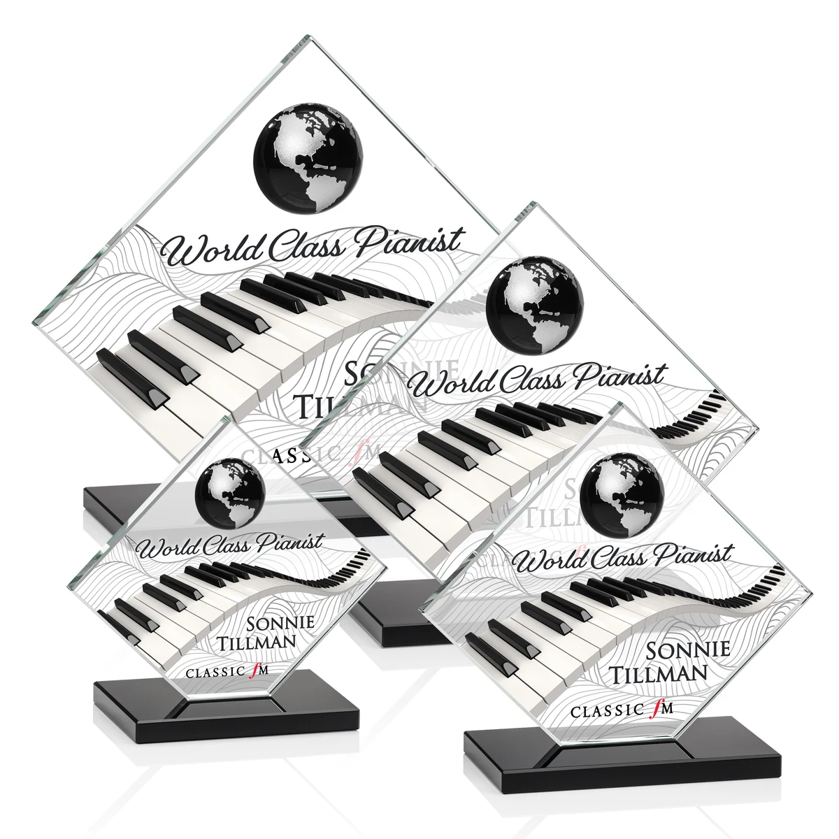 Ferrand VividPrint™ Award - Black/Silver 1