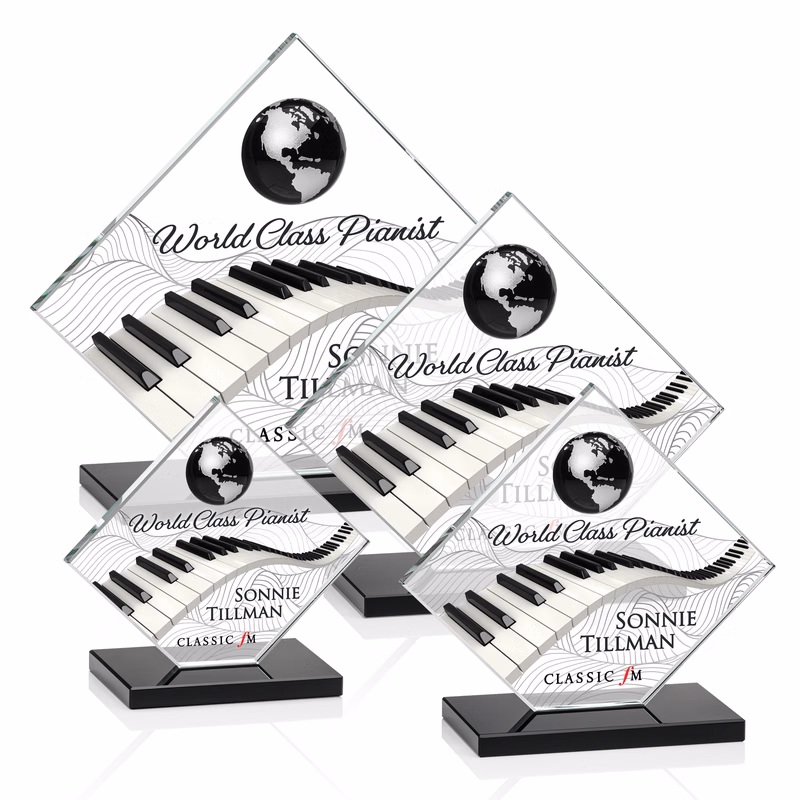Ferrand VividPrint™ Award - Black/Silver
