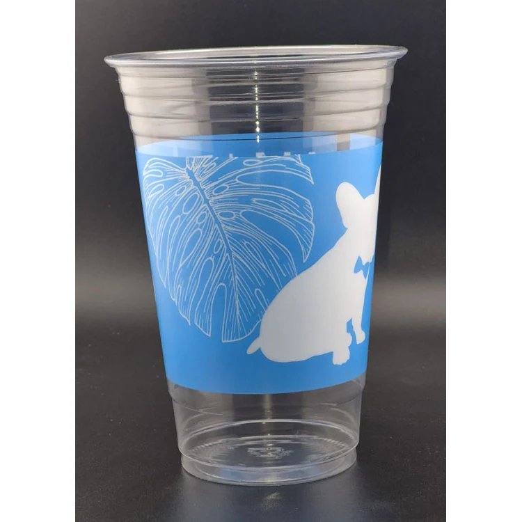 20 oz. Clear Plastic PET Cup 1