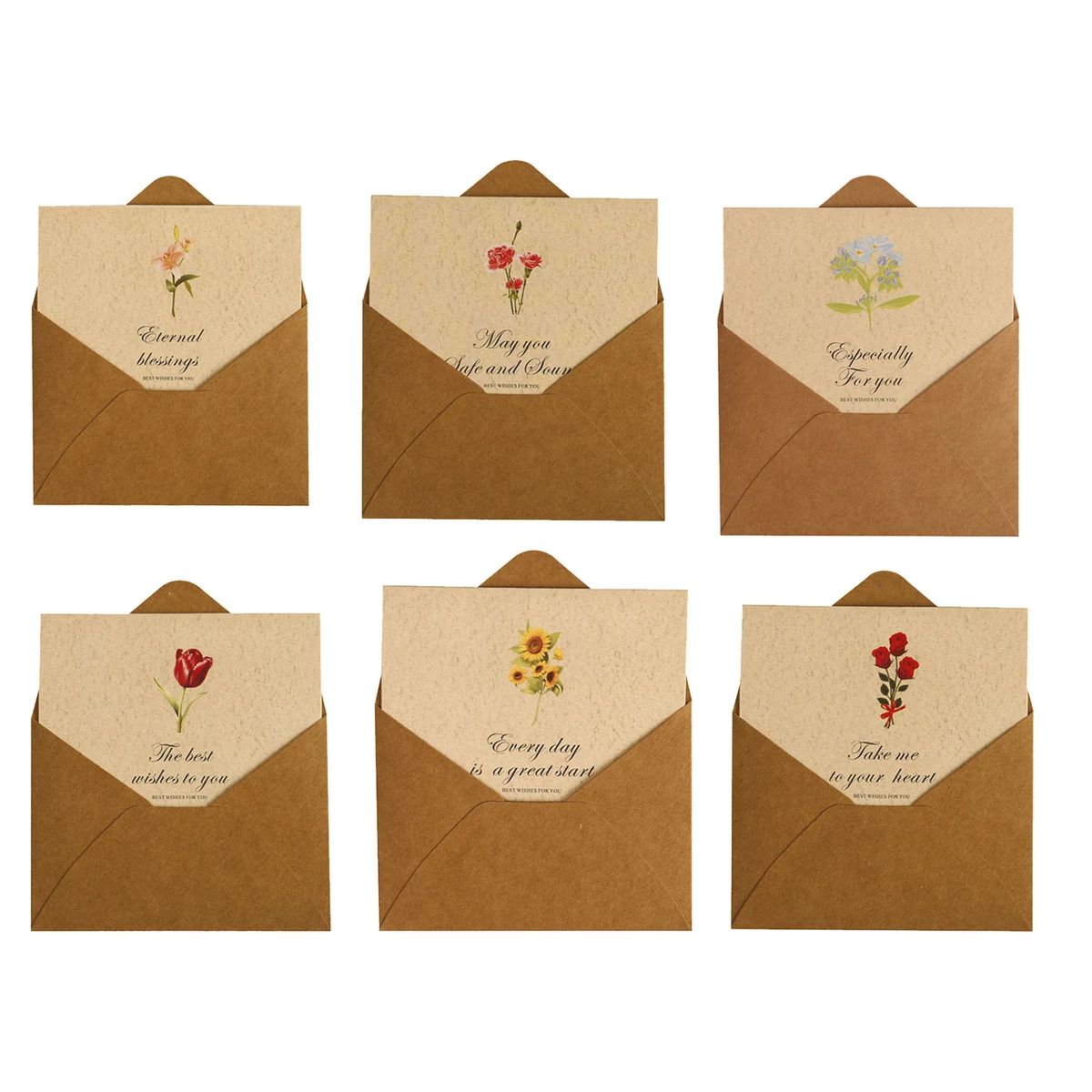 Floral Wishes Card 1