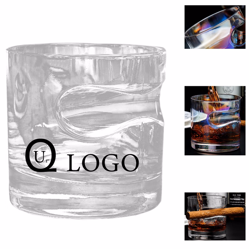 Clear Round Cigar Glass Cup