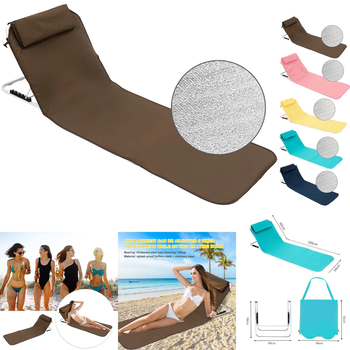 Beach Lounge Chairs Mat 1