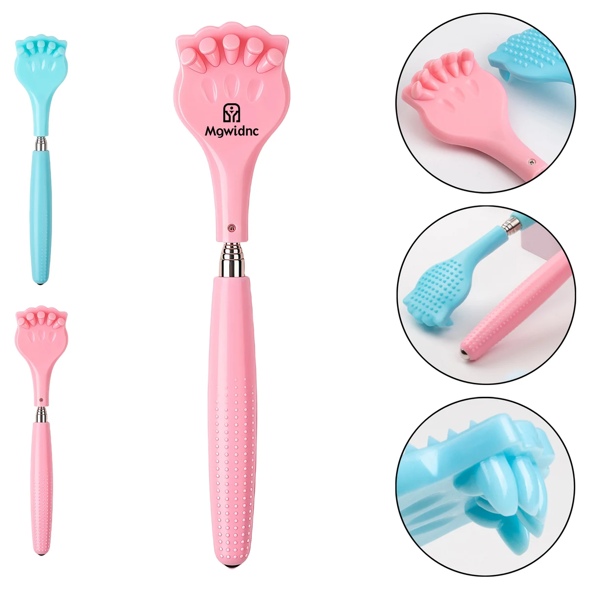 Cat Paw Back Scratcher with 5-Section Telescopic Handle 1