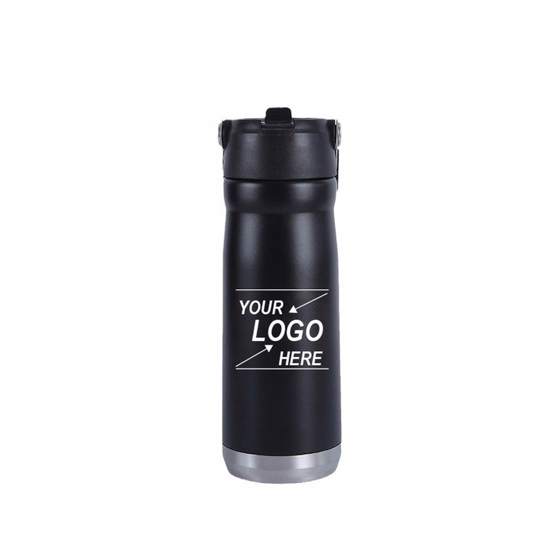 22 Oz Insulated Tumbler with Handle and Straw