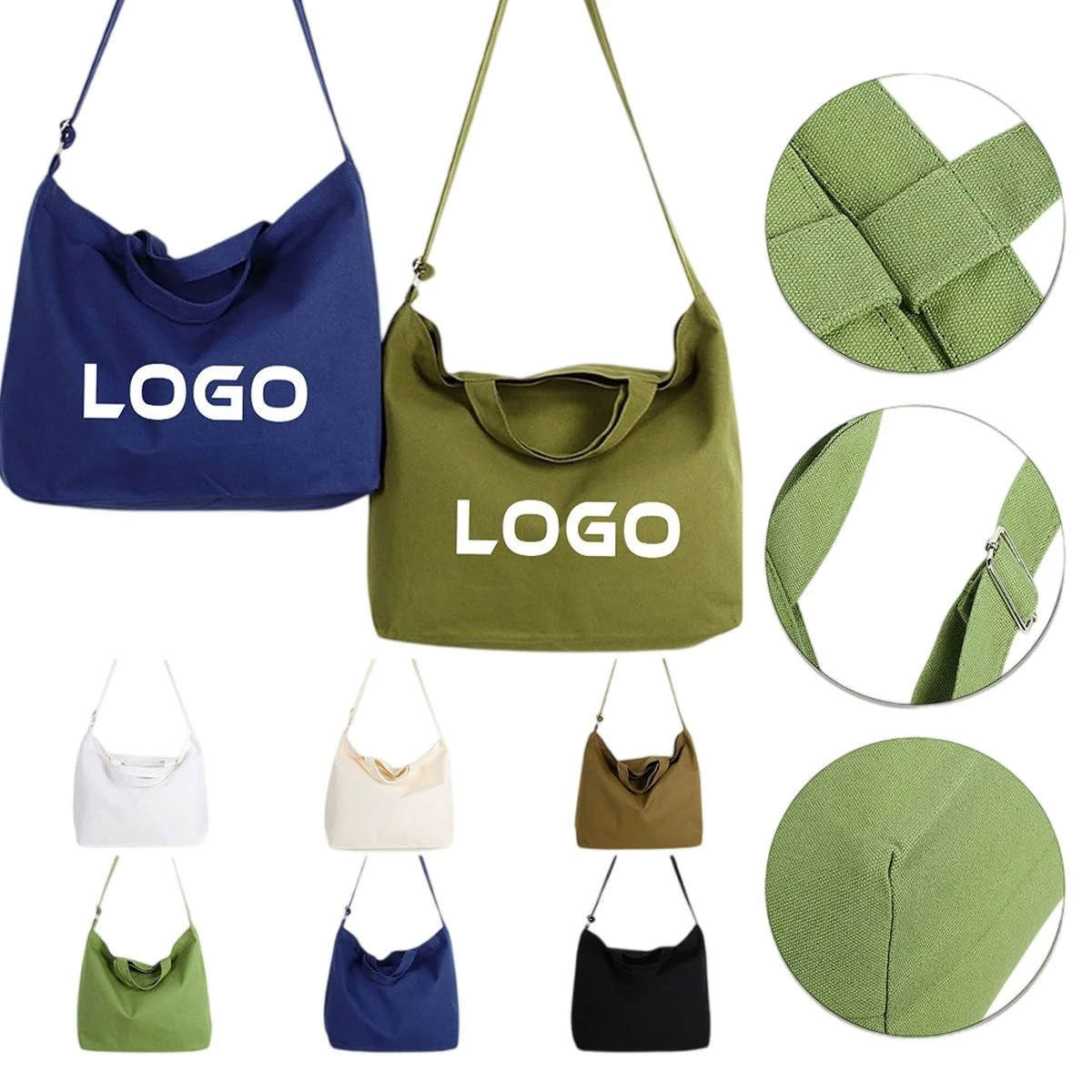 Canvas Crossbody Pouch 1