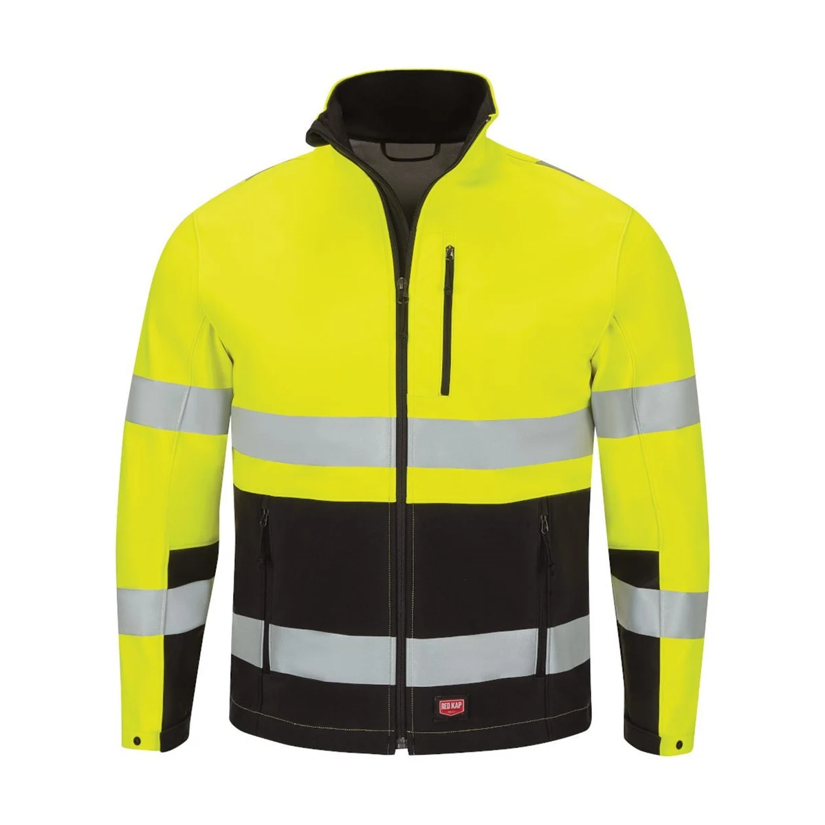 Men's Hi-Visibility Soft Shell Jacket - JY34 1