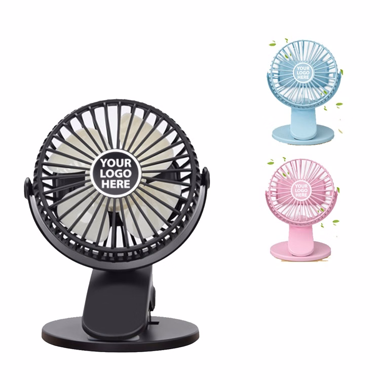 New USB charging desktop clip fan