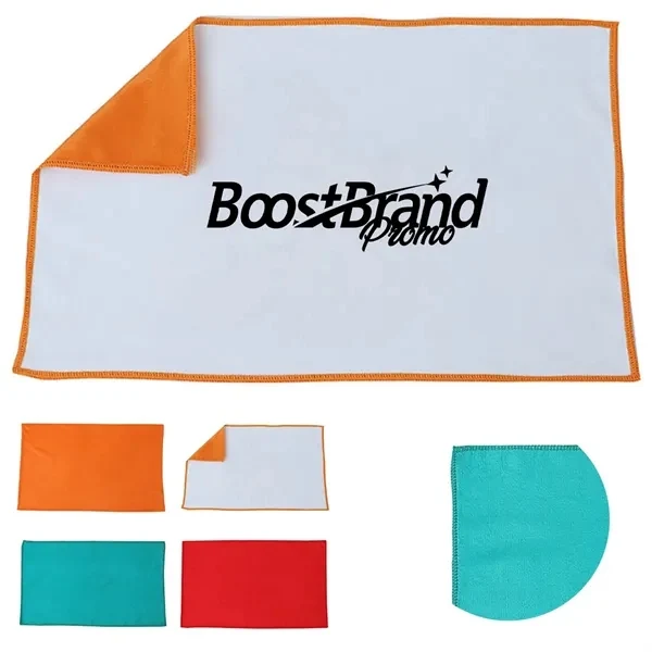 Custom Full-Color Microfiber Sports Towel — Quick-Dry Athletic & Event Giveaway 1