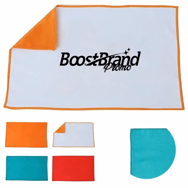 Custom Full-Color Microfiber Sports Towel — Quick-Dry Athletic & Event Giveaway