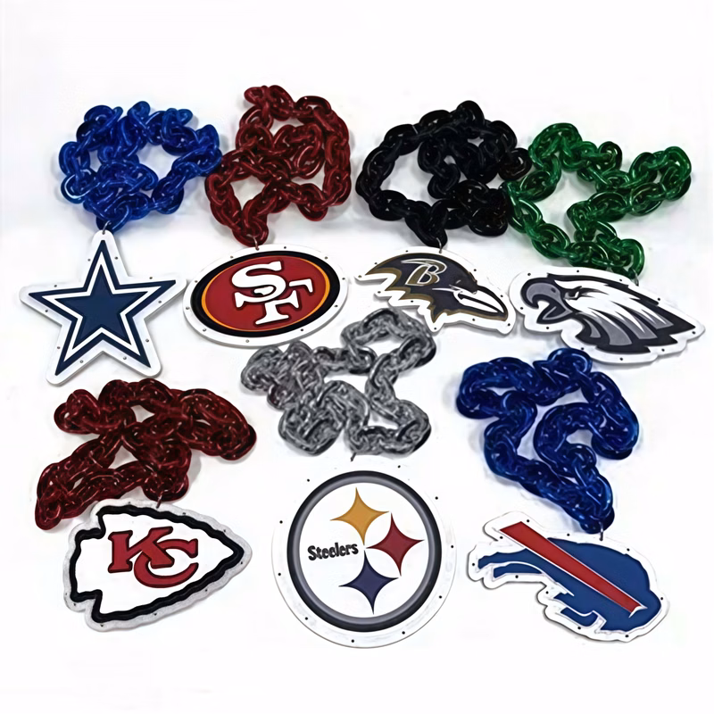 Customizable shapes EVA Medal Necklace