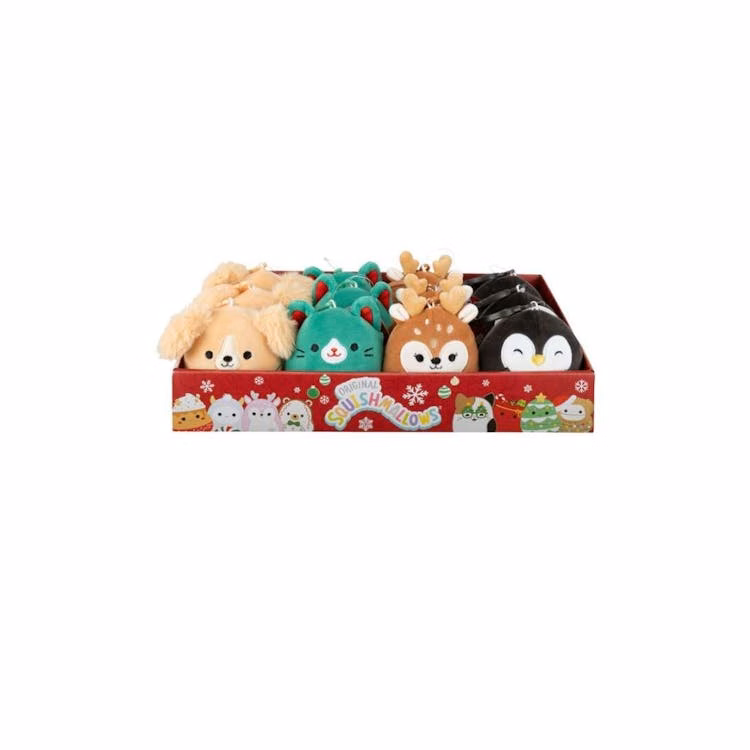 Squishmallows Clip On Holiday Plush Assorted - 3.5"