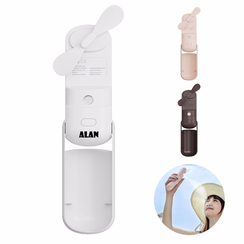 Foldable small spray fan