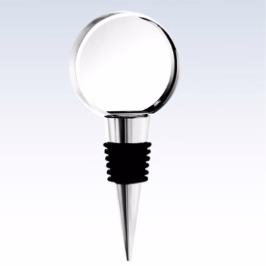 Optical Crystal Wine Stopper - Circle