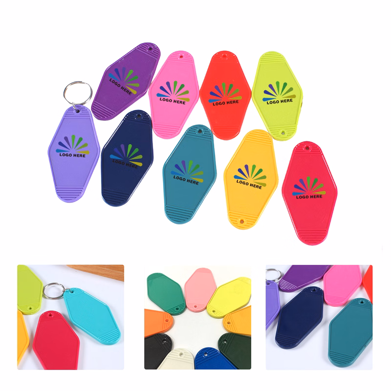 MOQ50 Durable ABS Plastic Key Tags For Promotions
