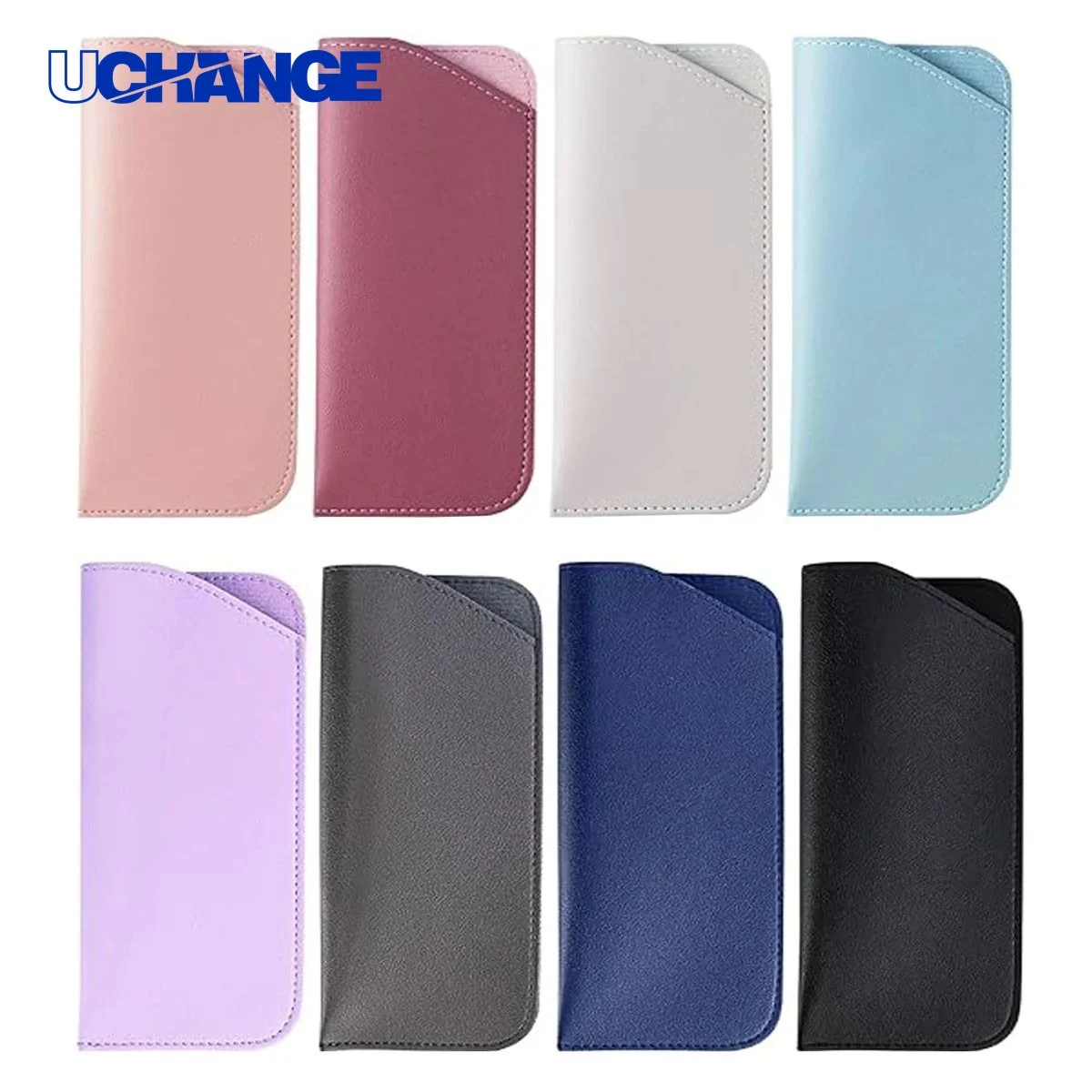 Eyewear Soft Leather Glasses Case Organizer 1
