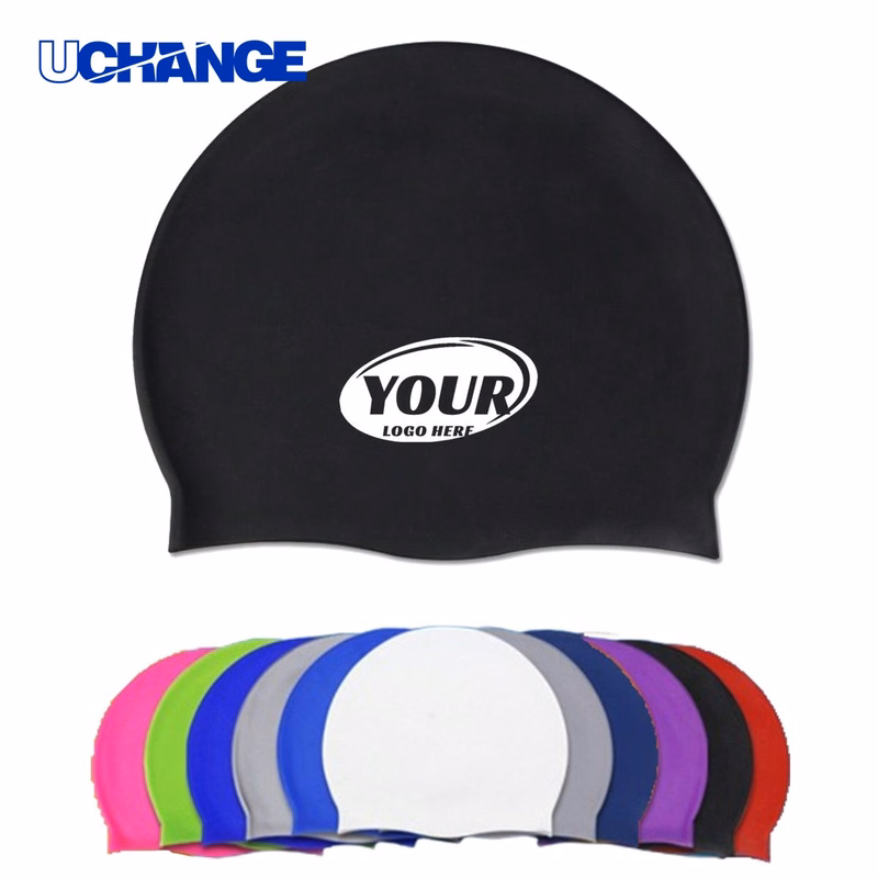 Durable High Elastic Silicone Swim Cap Swim Headwear