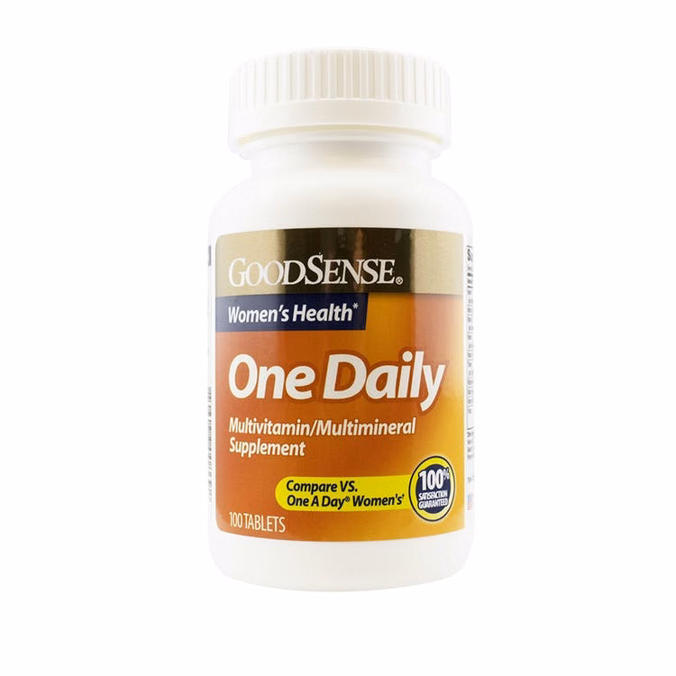 GoodSense Women's One Daily Multivitamin Tablets - 100/Bottle
