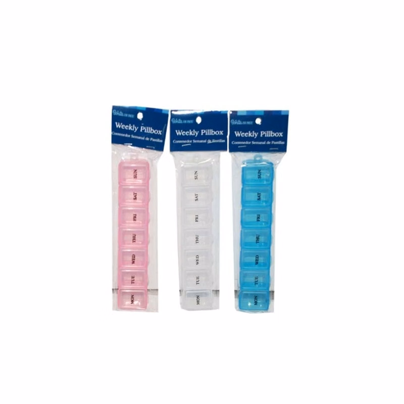Weekly Pill Boxes - Assorted