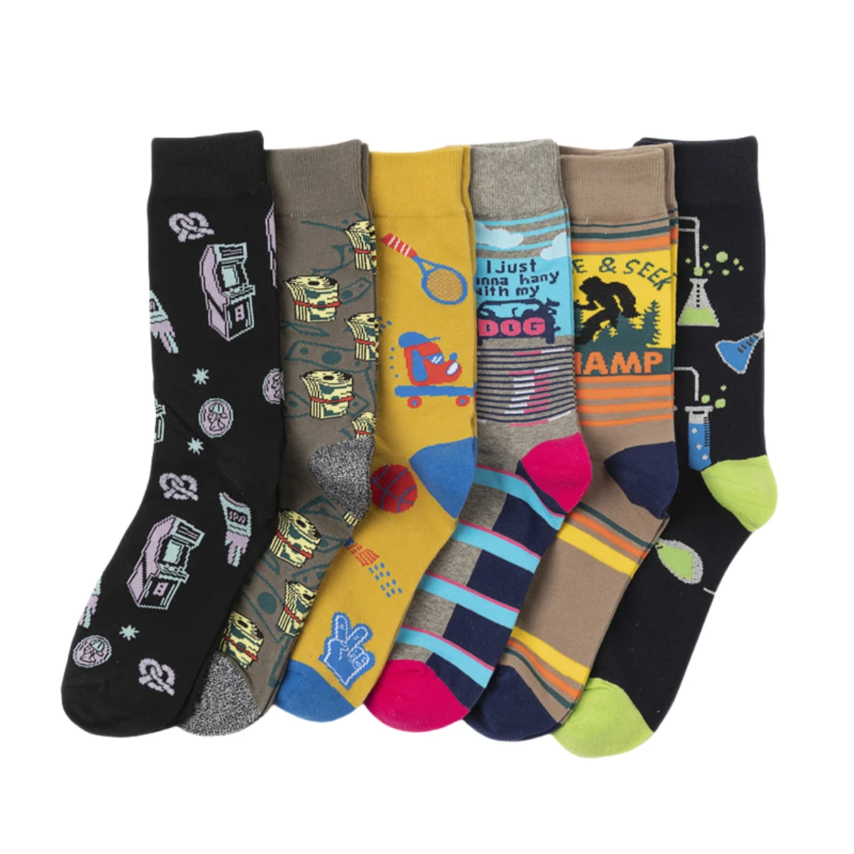 Custom Cotton Jacquard Socks 1