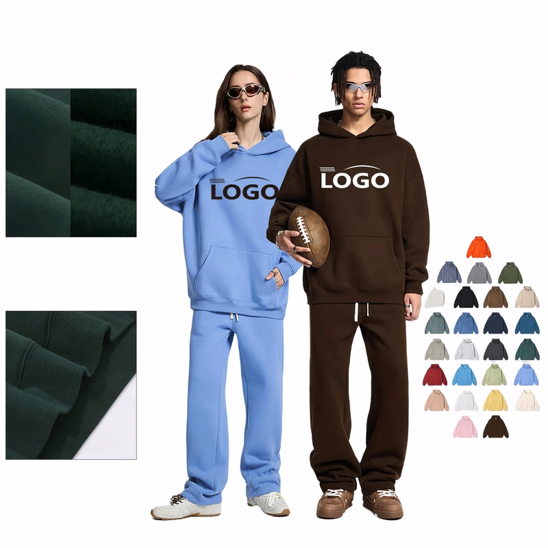 Unisex Cotton Fleece Hoodie, Minimalist Casual Comfort Wear