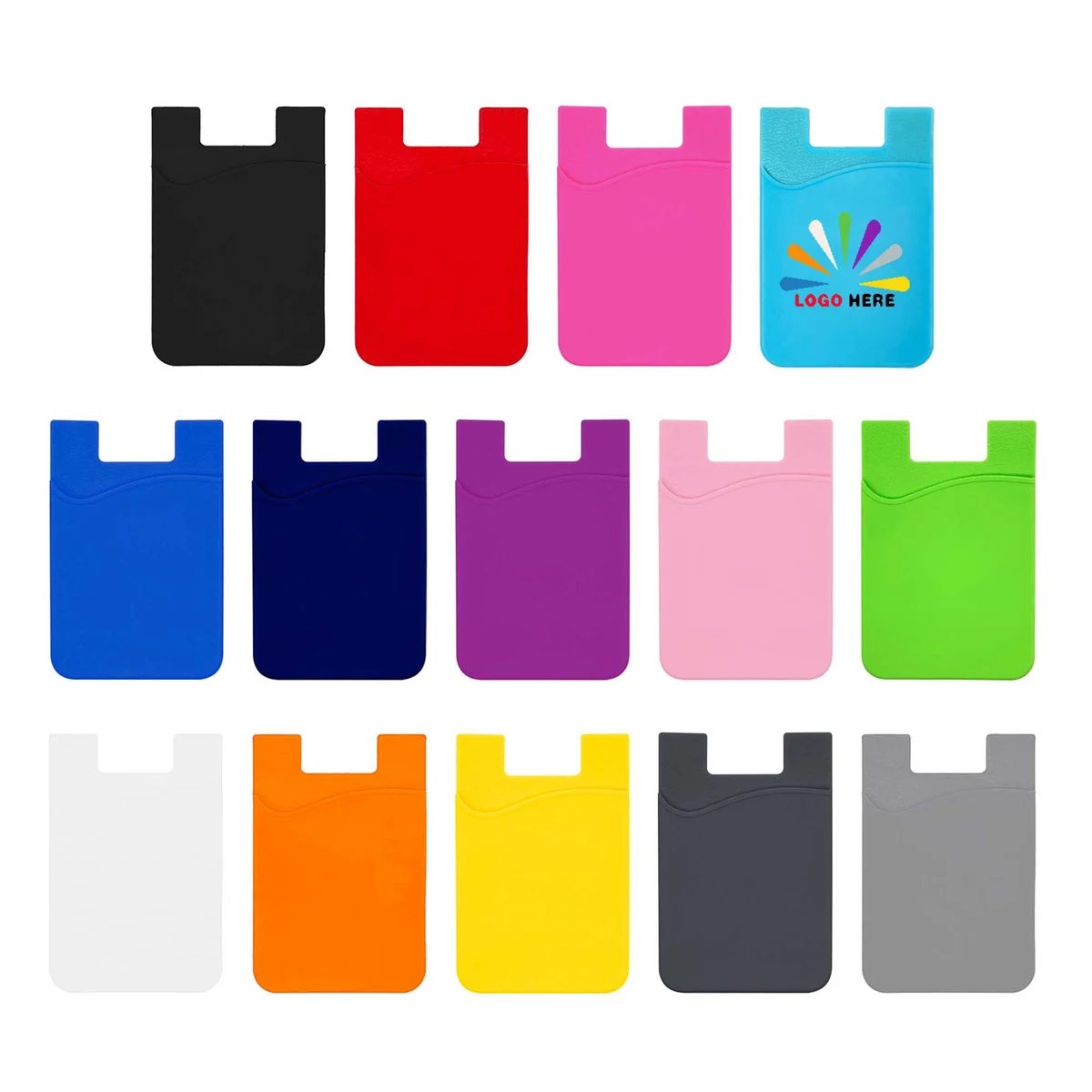 Silicone Phone Card Holder Bag 1