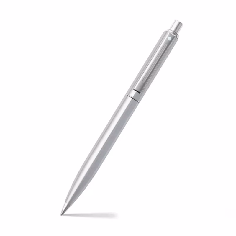 SHEAFFER® Sentinel 323 Brushed Chrome Executive Ballpoint Pen w/ Gift Box