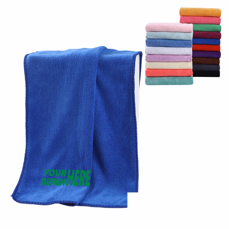 MOQ 50 Ultra Soft Car Cleaning Towel Lint-Free Custom Branding