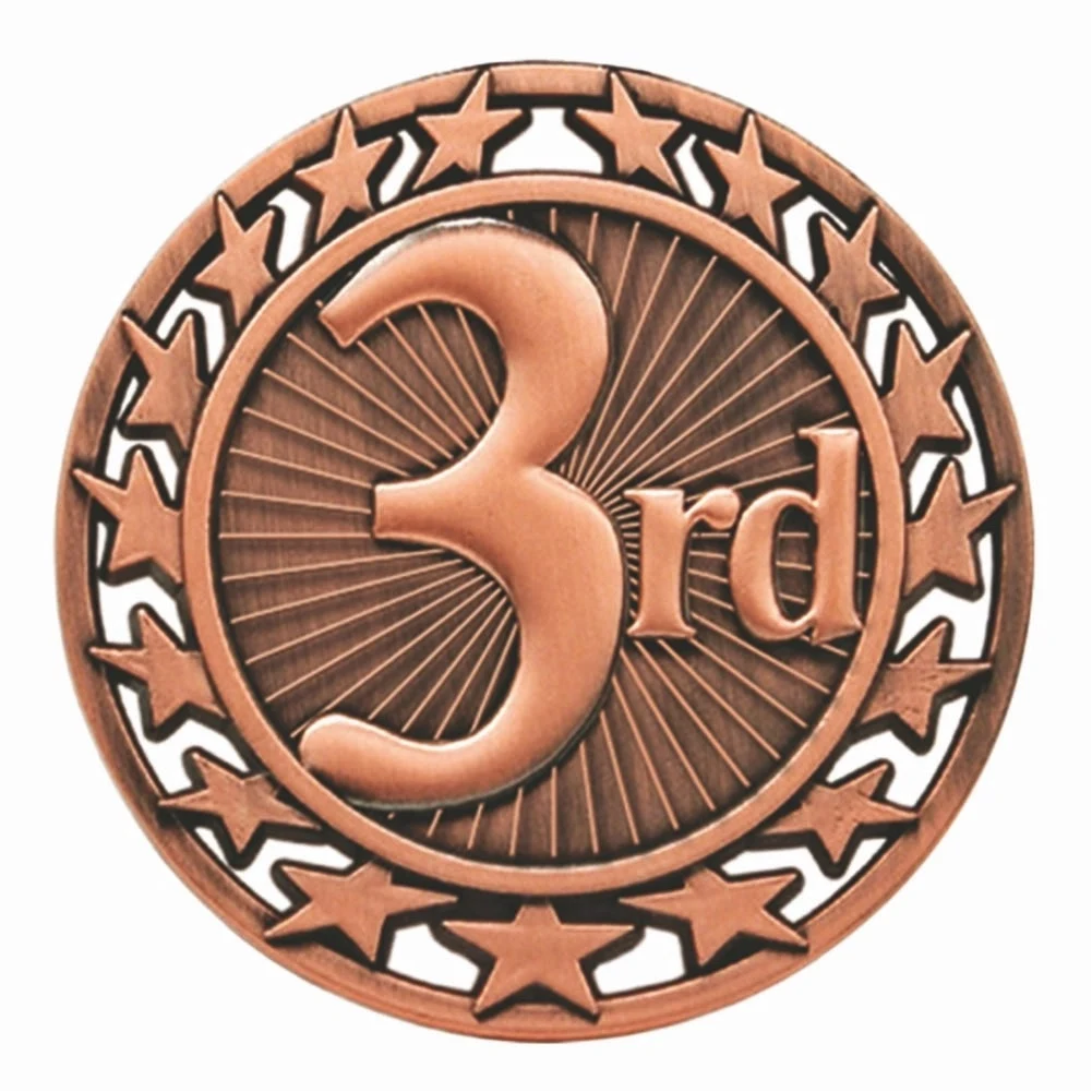 Star Border Third Place Medal 1