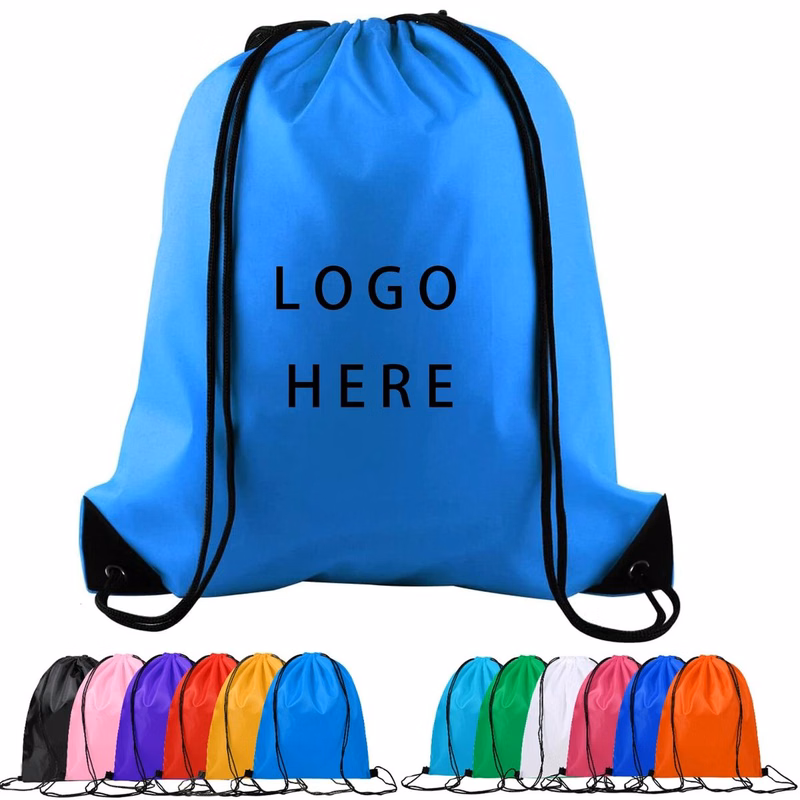Drawstring Backpack Sport Storage Bag MOQ 10 PCS