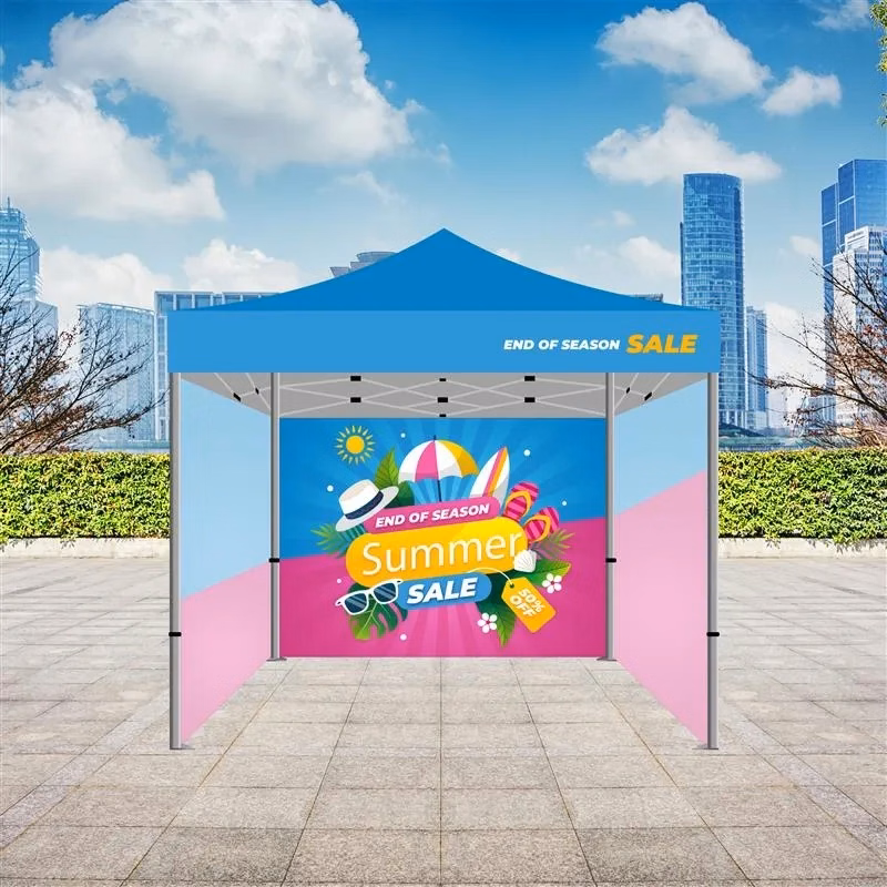 Premium 10x10 Tent w/ Backwall & Full Side Walls