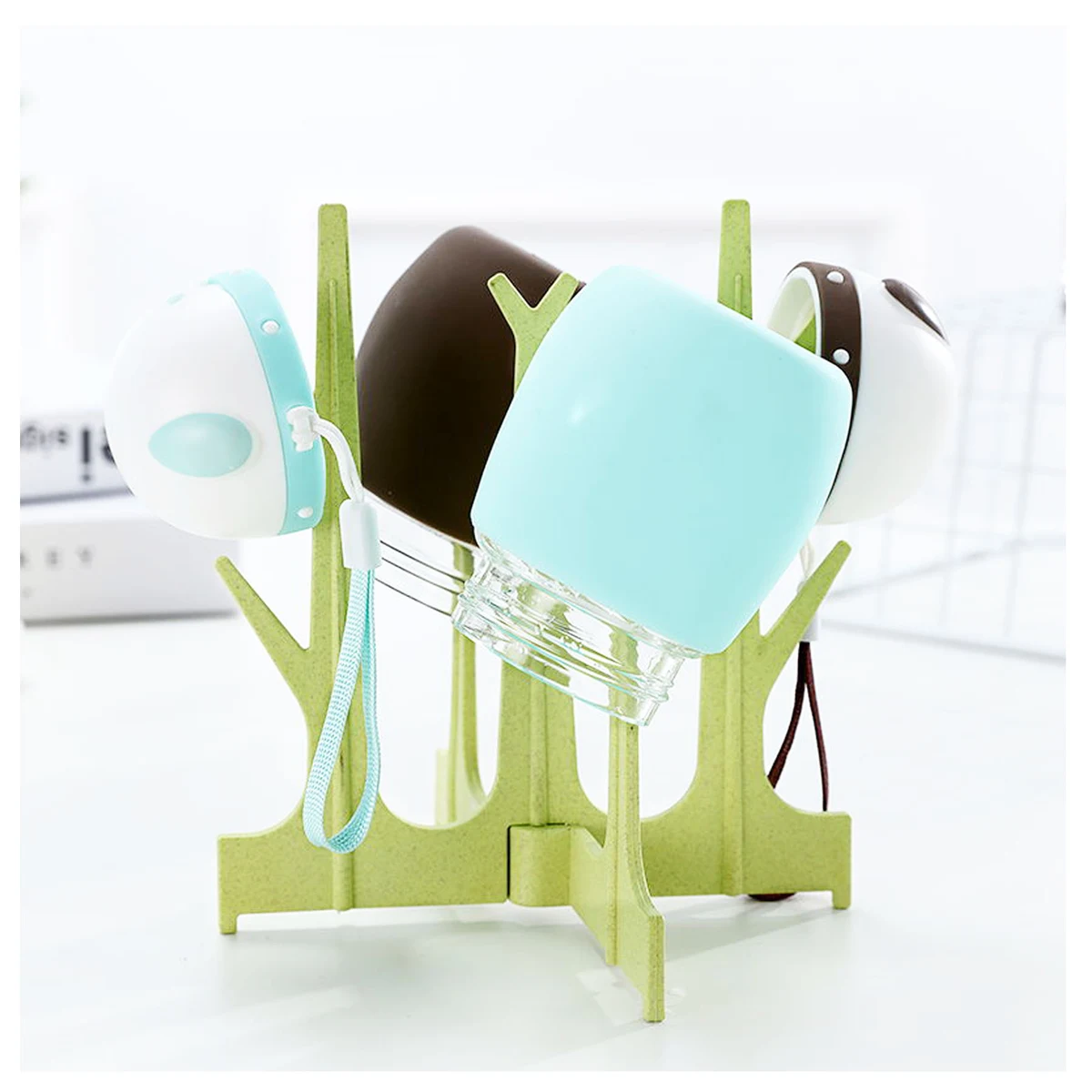 Fordable Baby Bottle Drying Rack 1