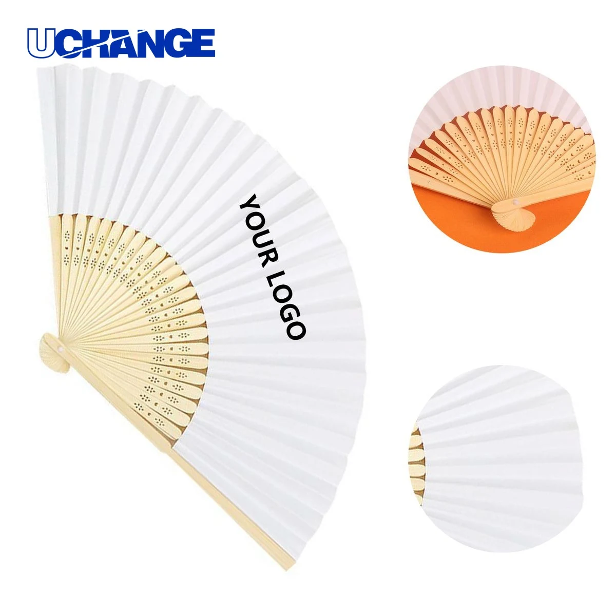 Handheld Bamboo Folding Fan 1