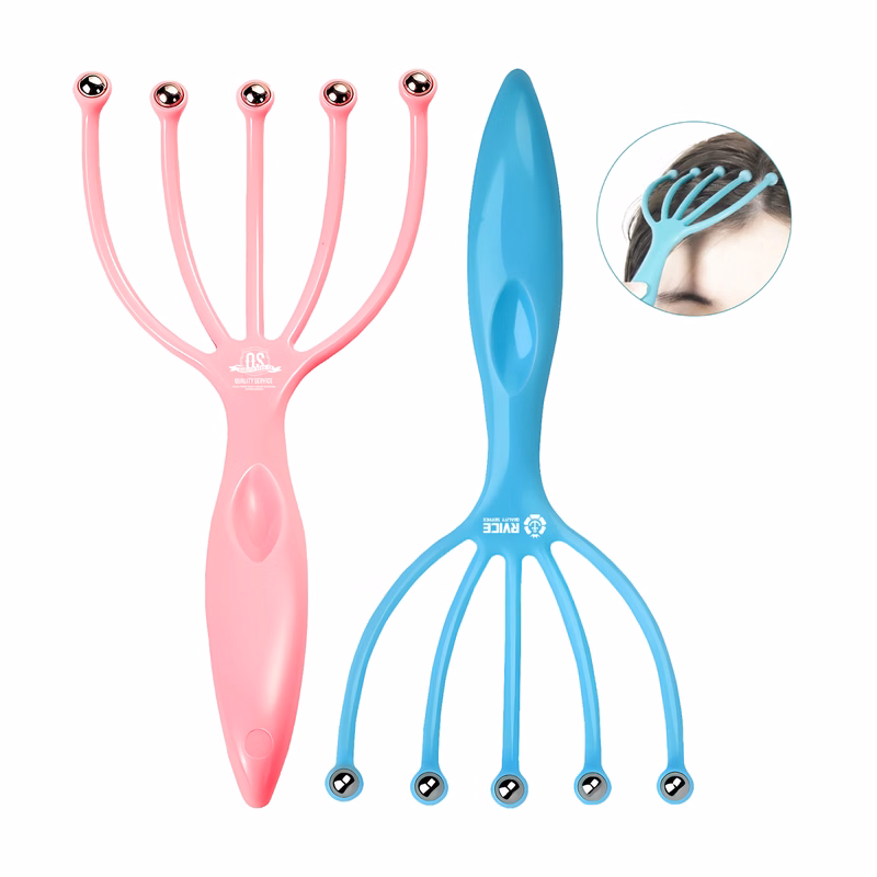 Head PP Massager With Five Balls