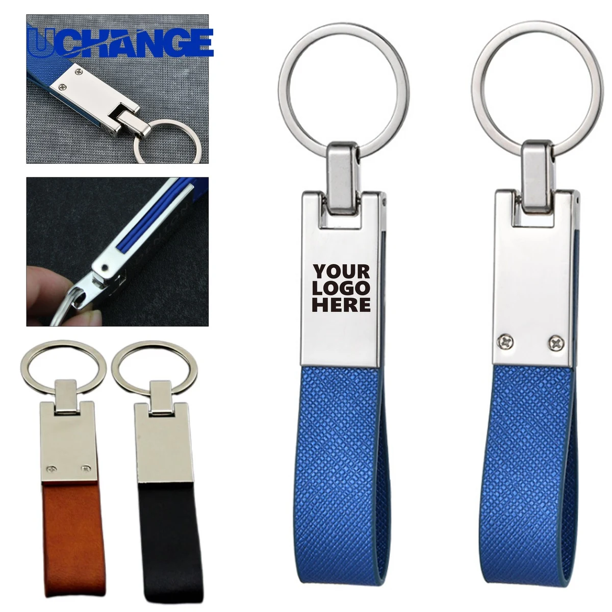 Premium Genuine Leather Keychain 1