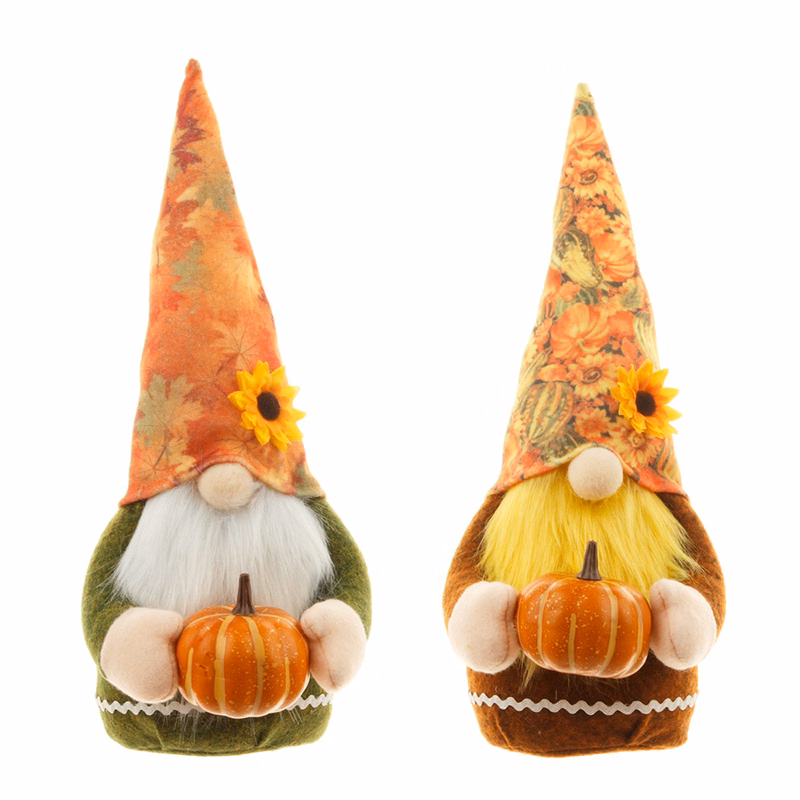 Thanksgiving Day Pumpkin Gnome Doll
