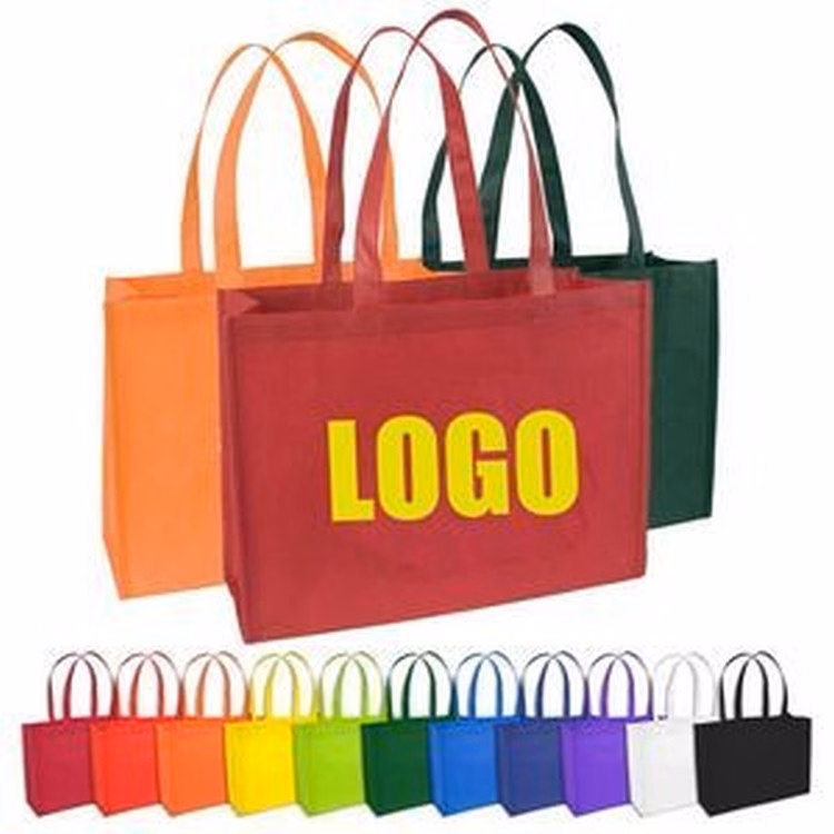 80 GSM Non-Woven Carolina Large Gusseted Tote Bag