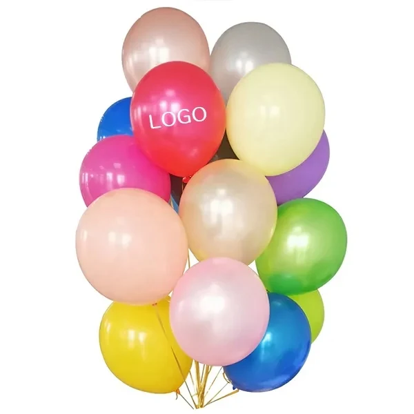 Custom Printed Latex Heart Balloons 1