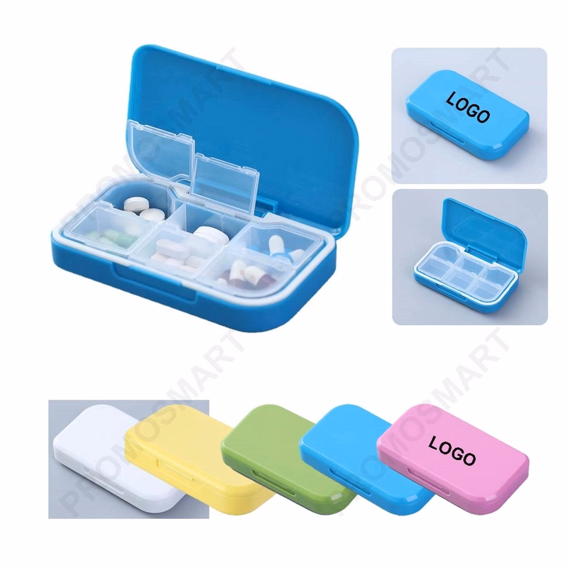 Traveler 6 Compartments Pill Box