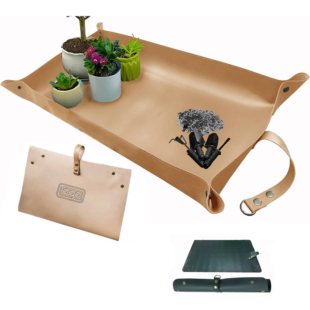 PU Leather Planting Gardening Mat 1