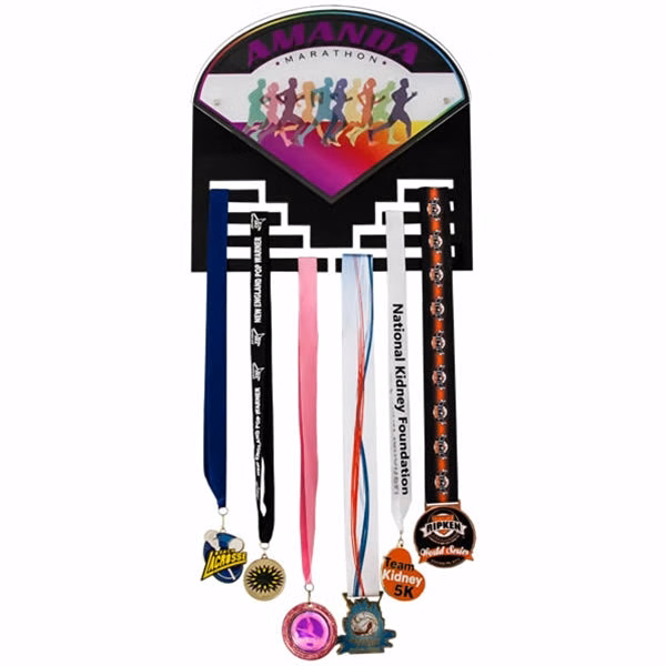 Custom Medallion Ribbon Display (Steps)